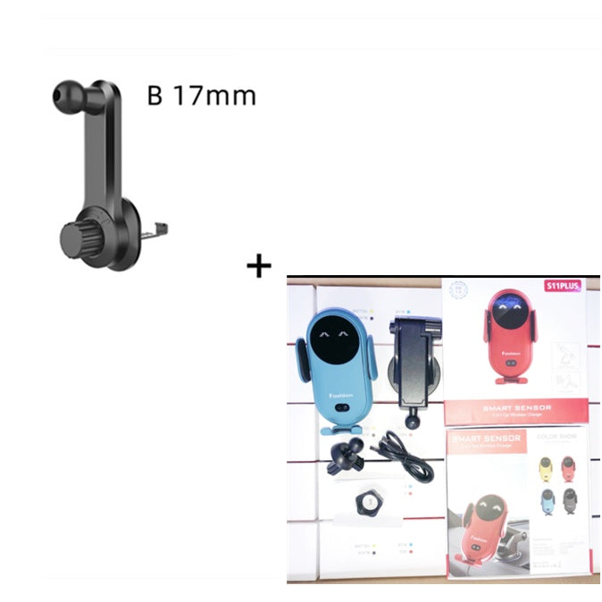 Support Téléphone Voiture avec Chargeur Sans Fil