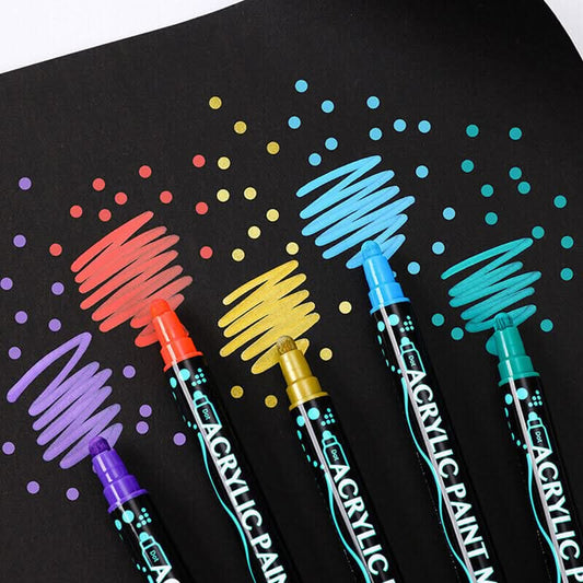 Set of 26 acrylic paint markers
