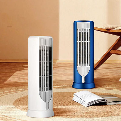 Chauffage portable double ventilateur – Silencieux, rapide, idéal pour bureau et maison