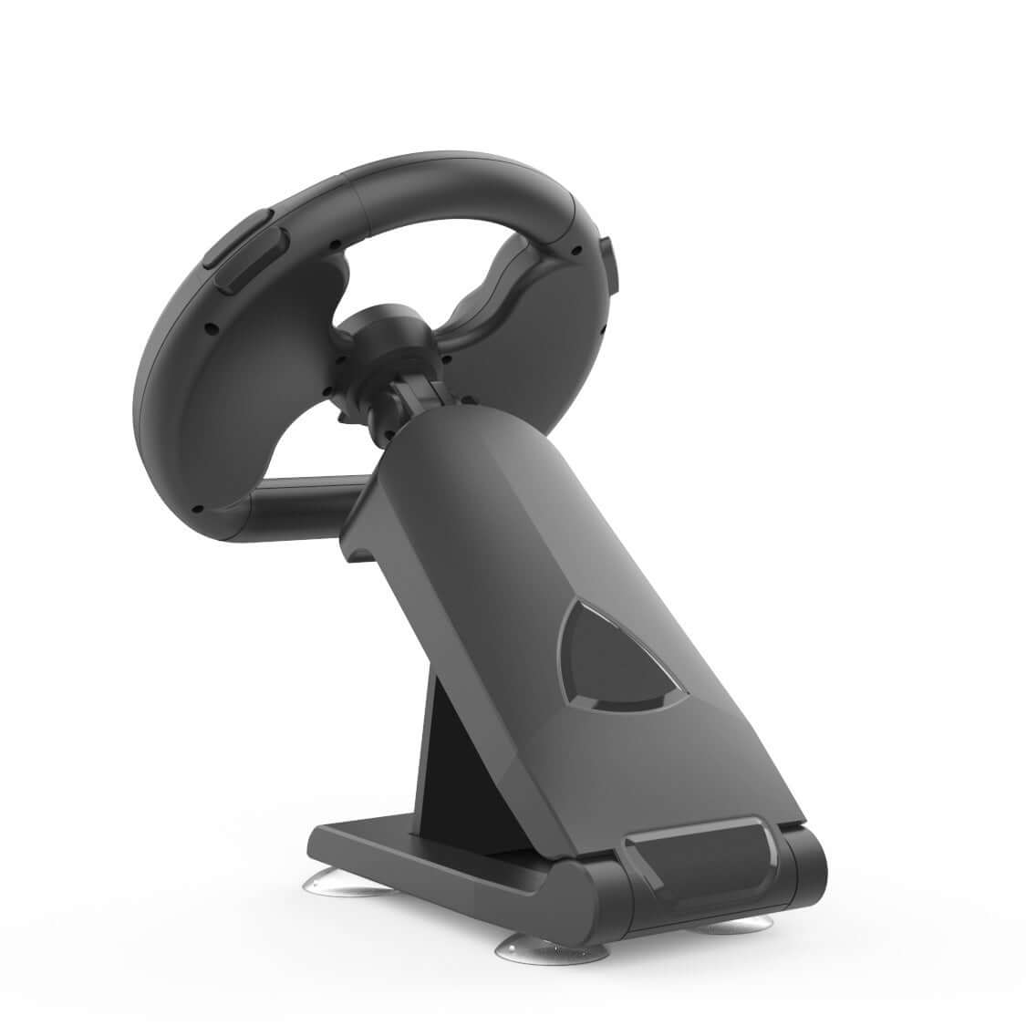 Volant miniature pour immersion dans les jeux de course