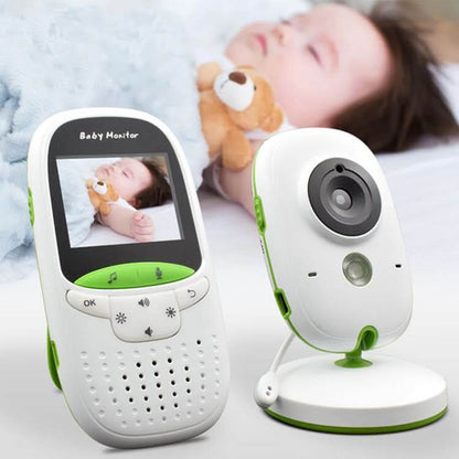 Moniteur vidéo bébé sans fil avec interphone bidirectionnel