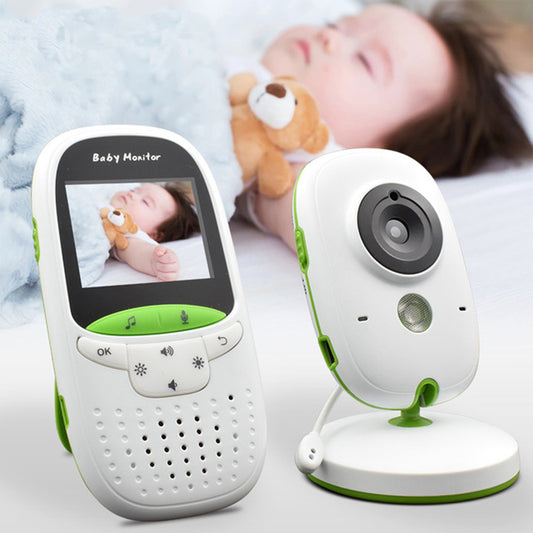 Moniteur vidéo bébé sans fil avec interphone bidirectionnel