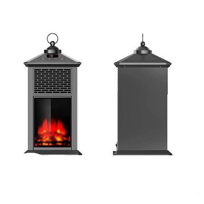 Cheminée électrique européenne – flamme 3D simulée, chauffage décoratif et moderne