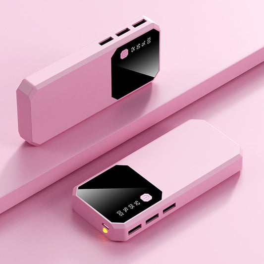 Batterie externe haute capacité avec câble intégré