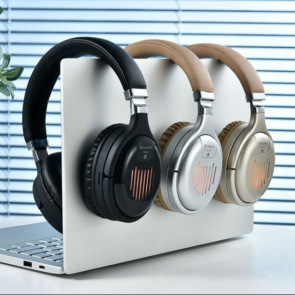 Casque pliable sans fil – stéréo Bluetooth, design compact, autonomie longue durée