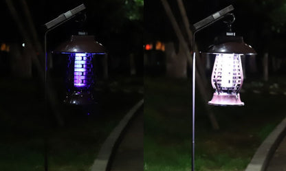 Lampe anti-moustique solaire