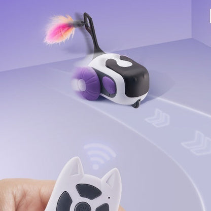 Jouet électrique interactif pour chat – voiture télécommandée Smart Funny Cat