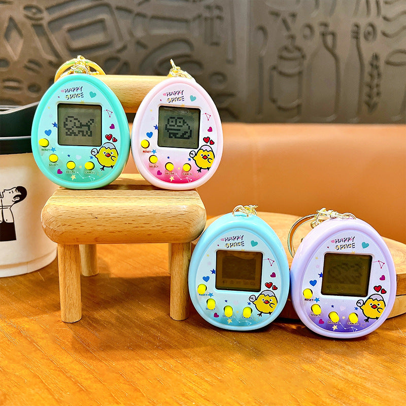 Mini Console de Jeu Électronique – Porte‑clés Pet Machine