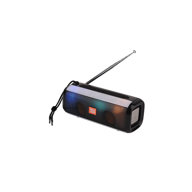 Radio Subwoofer Sans Fil avec Lumières Colorées – Enceinte Bluetooth Portable
