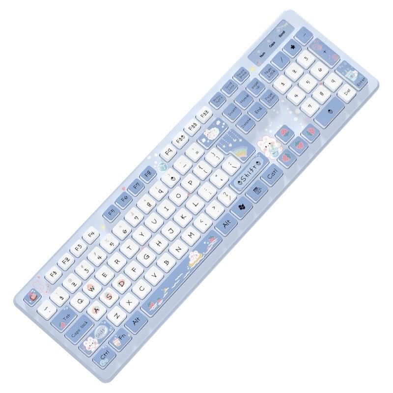 Clavier filaire Milk Tea Rabbit