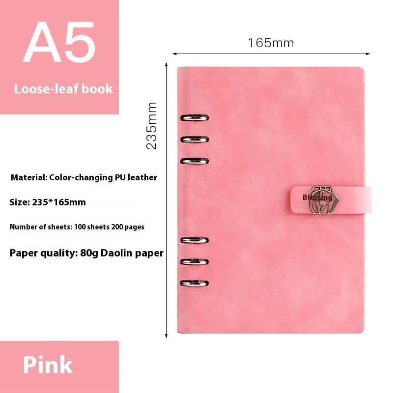 A5 loose-leaf notebook