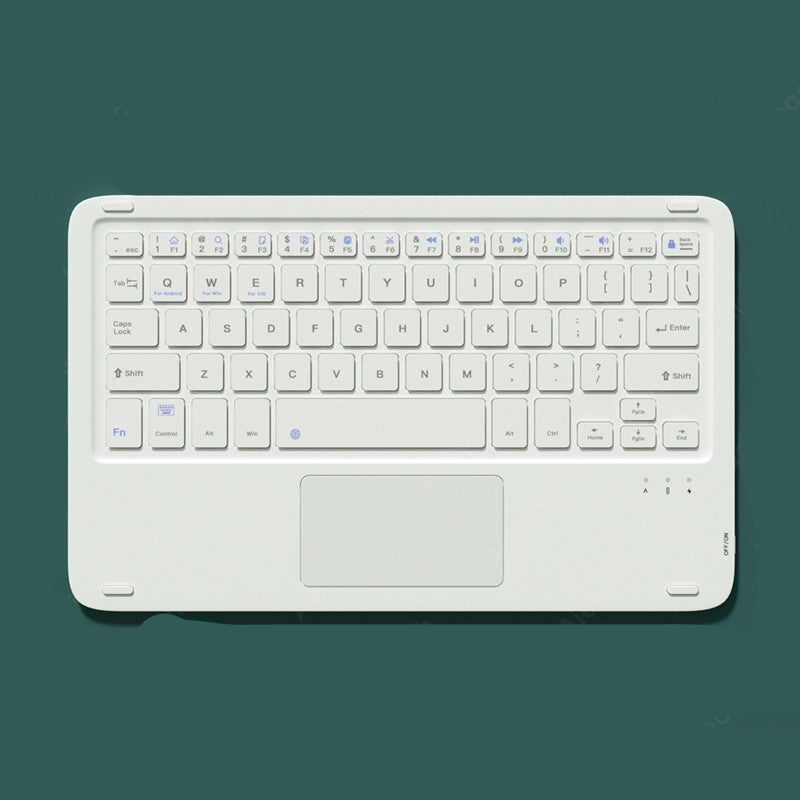Souris sans fil silencieuse avec clavier tactile