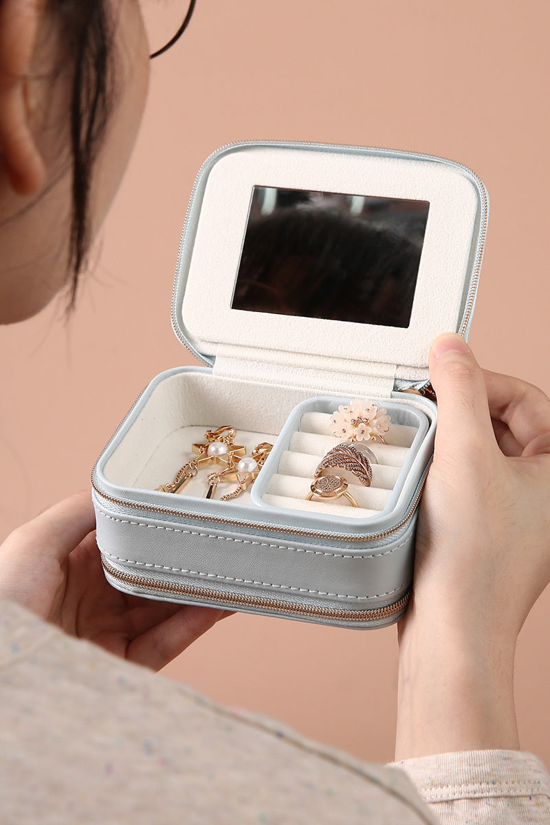 Boîte à bijoux de voyage portable