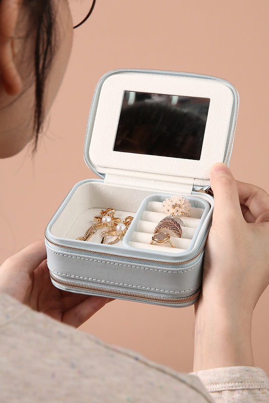 Boîte à bijoux de voyage portable
