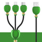 Lanterne Créative Multifonction – Éclairage LED + 3 Câbles de Charge Intégrés