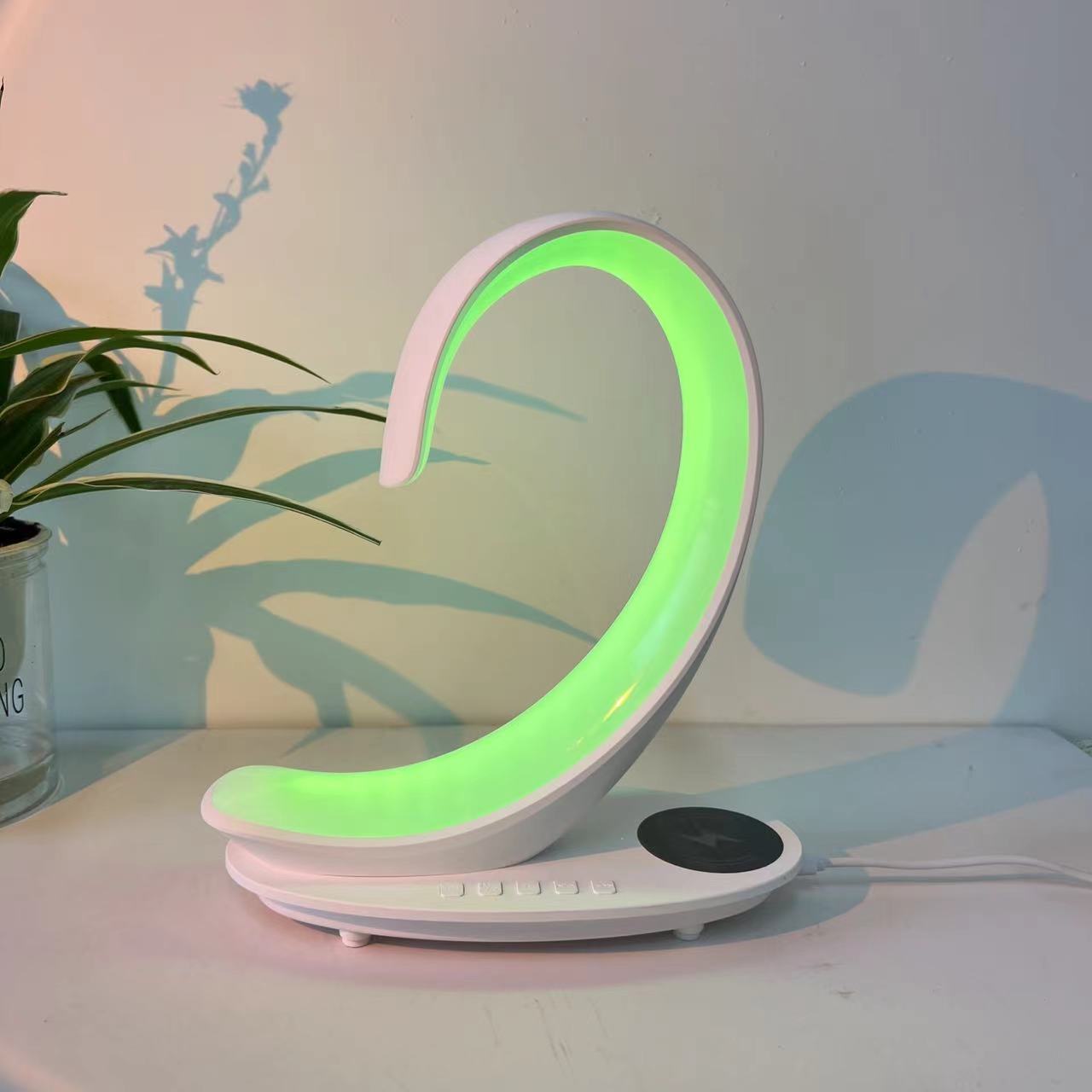 Lampe Cygne Blanc Multifonction