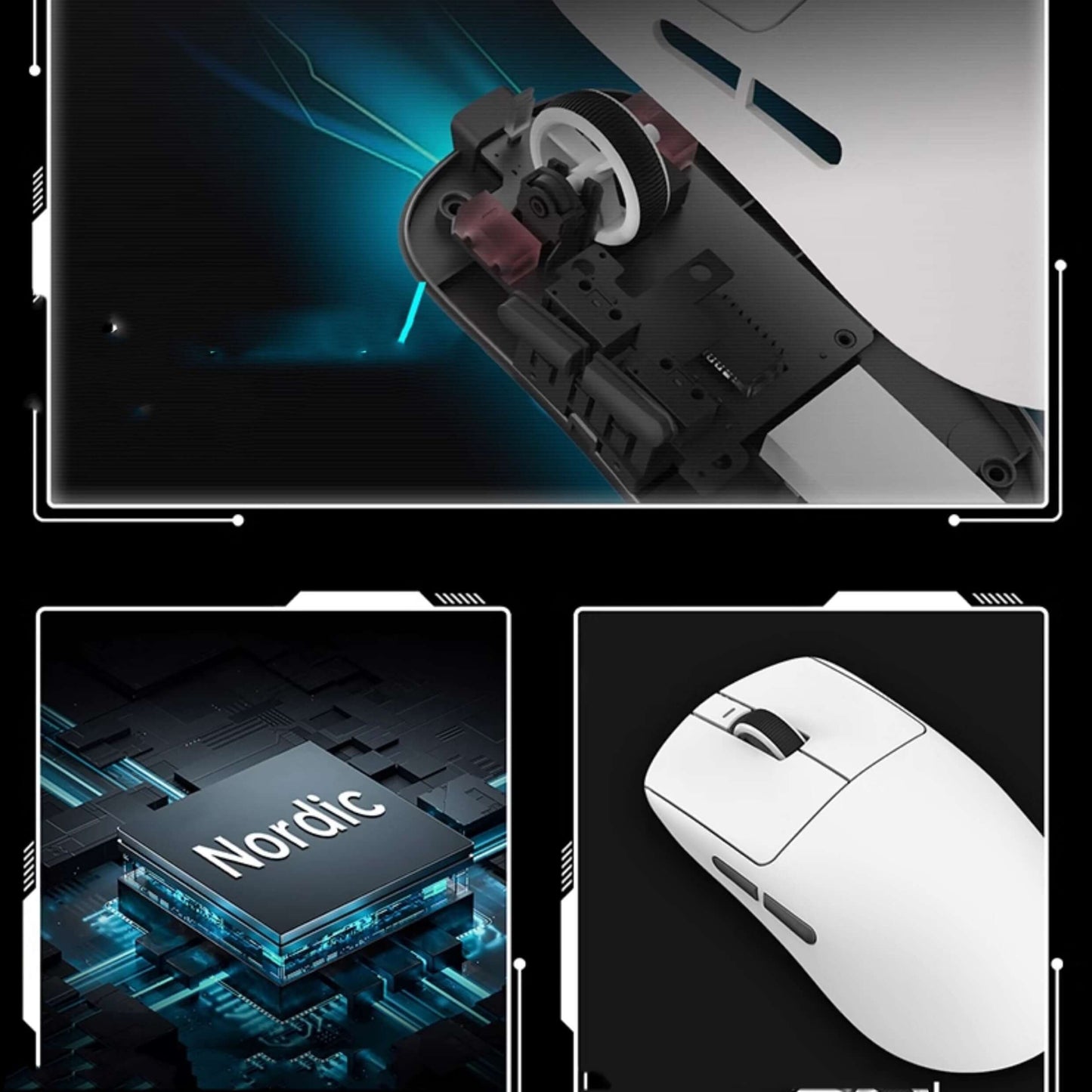 Souris Gaming Esports sans fil Bluetooth