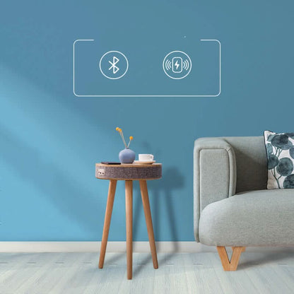 Connected Coffee Table with Wireless Charger