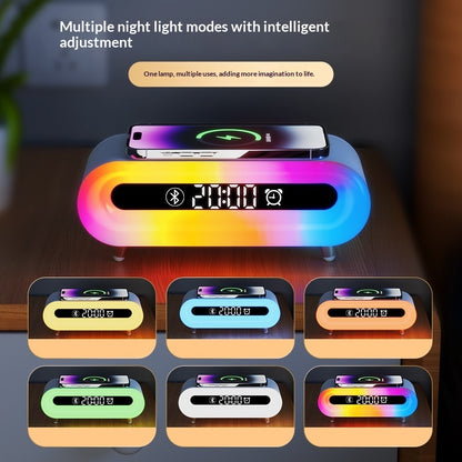 New Multi-functional Home Bedroom Wireless Charging Bluetooth Speaker