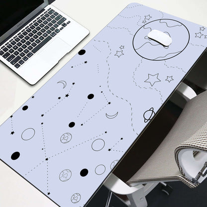 Tapis de Bureau “Chat & Café”