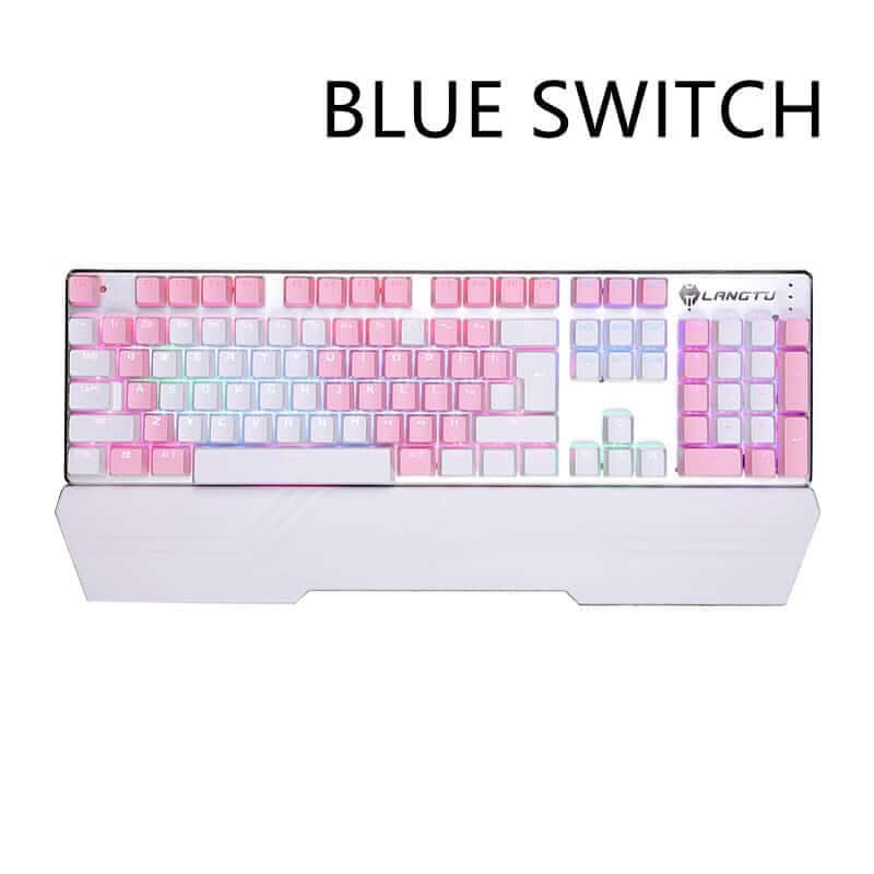 Clavier et souris mécaniques de jeu Langtu