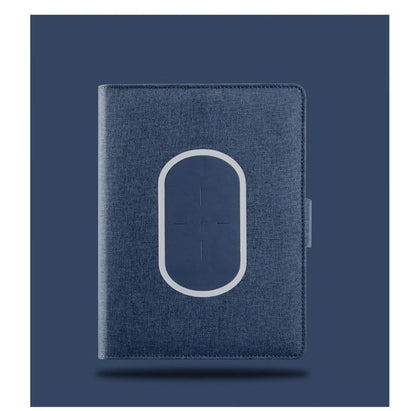 Carnet multifonction avec chargeur sans fil – organiseur A5, recharge mobile