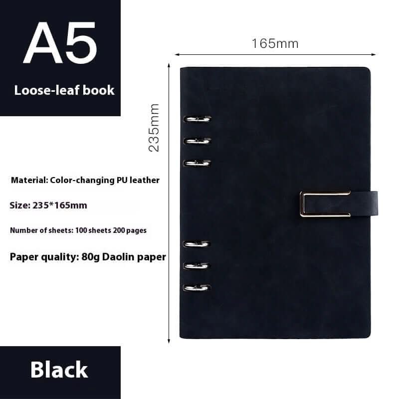 A5 loose-leaf notebook