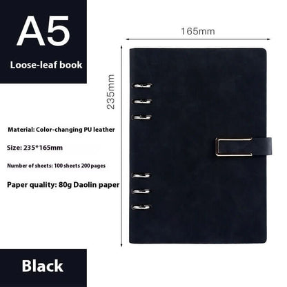 A5 loose-leaf notebook