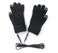 Gants chauffants USB – tricot épaissi thermique, confort hivernal