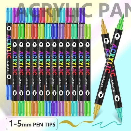 Dual Tip Acrylic Marker