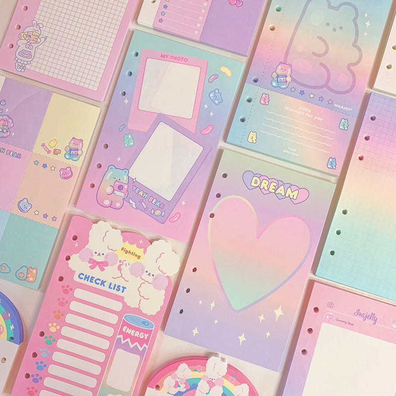 Carnet Creative Grid – lignes horizontales, format compact 50 pages