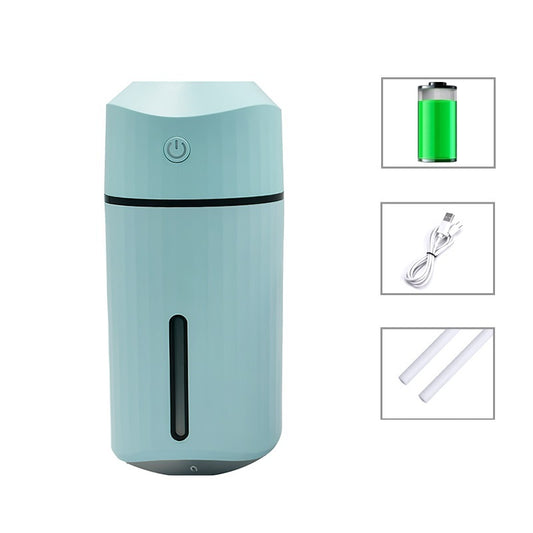 Humidificateur de Voiture avec Lumière d’Ambiance & Recharge Sans Fil