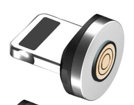 Magnetic charging cable, mobile phone