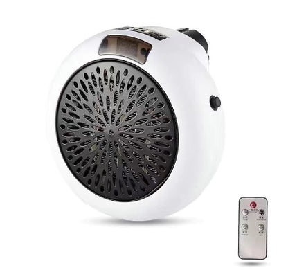 Mini chauffage électrique à prise murale – compact et portable