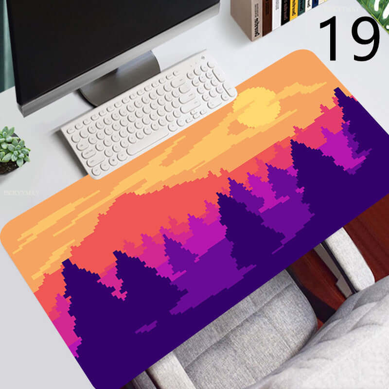 Tapis de Bureau Galaxy Pastel