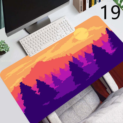 Tapis de Bureau Galaxy Pastel