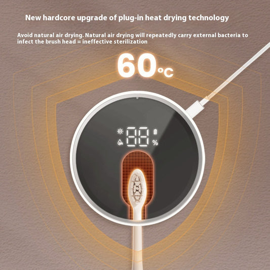 Boîte de stérilisation murale USB – désinfection UV intelligente, détection automatique, pour brosse à dents