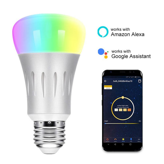 Ampoule LED Intelligente à Commande Vocale