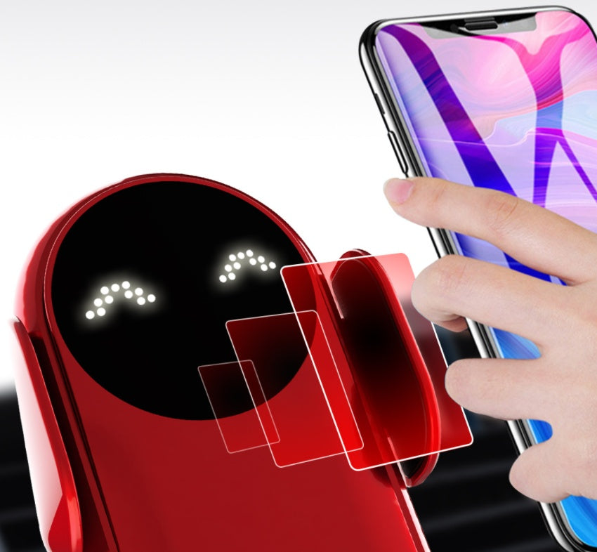 Support Téléphone Voiture avec Chargeur Sans Fil