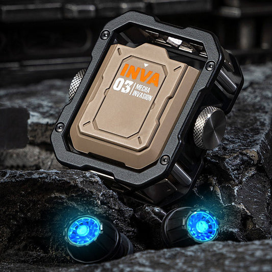 Casque Bluetooth Intrusion Jet – design mécanique e-sport, style sac à dos futuriste