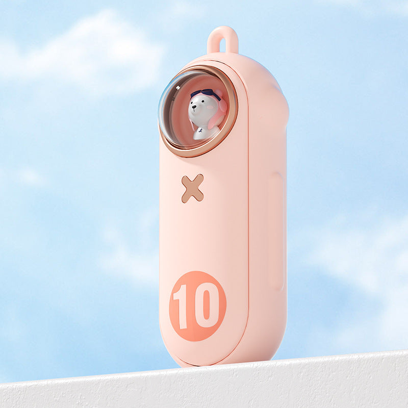 Mini batterie externe USB – power bank portable, format compact, recharge mobile, 2 couleurs