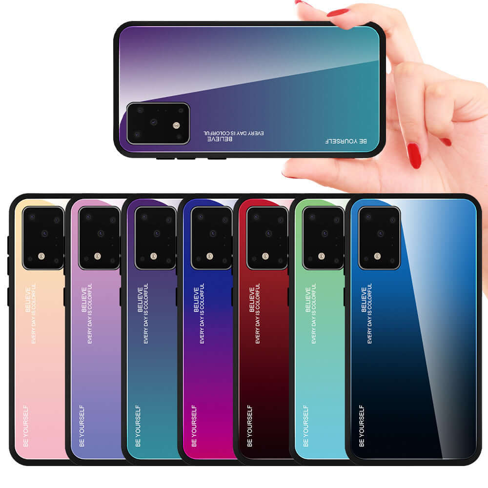 Coque de Téléphone en Verre Dégradé  (samsung)