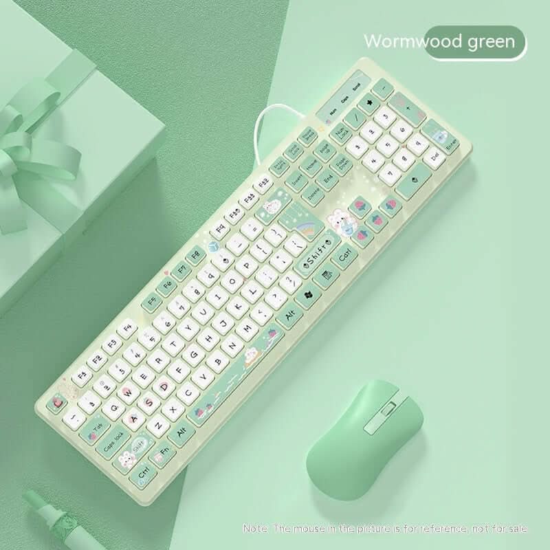 Clavier filaire Milk Tea Rabbit