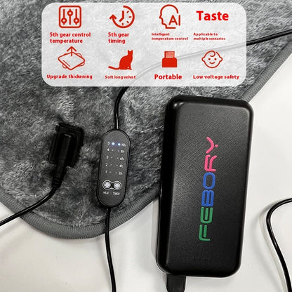Couverture Chauffante USB 5V