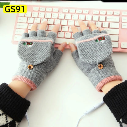 Gants chauffants électriques USB – enfants du primaire, chauds et confortables