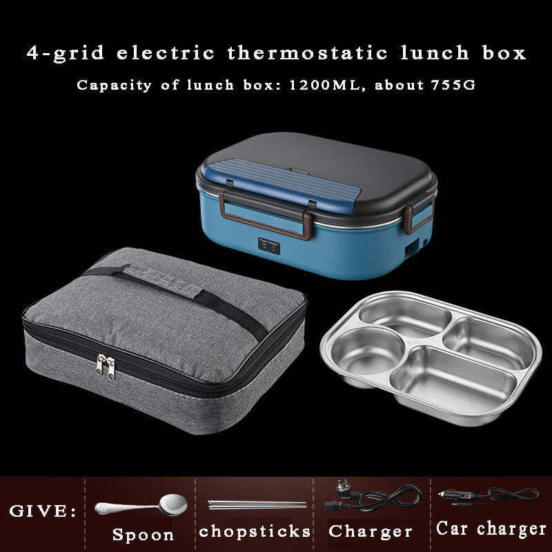 Lunch Box Électrique à Compartiments