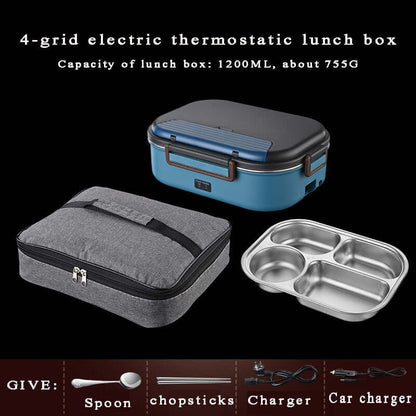 Lunch Box Électrique à Compartiments