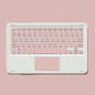 Souris sans fil silencieuse avec clavier tactile