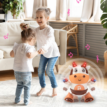Robot de danse swing musical et lumineux – poupée électrique interactive, jouet éducatif