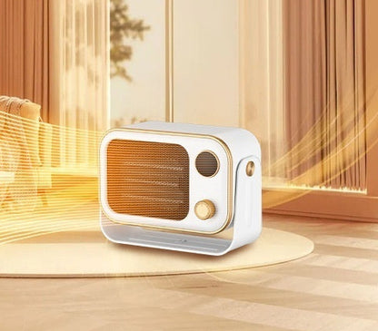 Souffleur d’air chaud de table – petit radiateur de bureau haute puissance, silencieux, 500–1000W